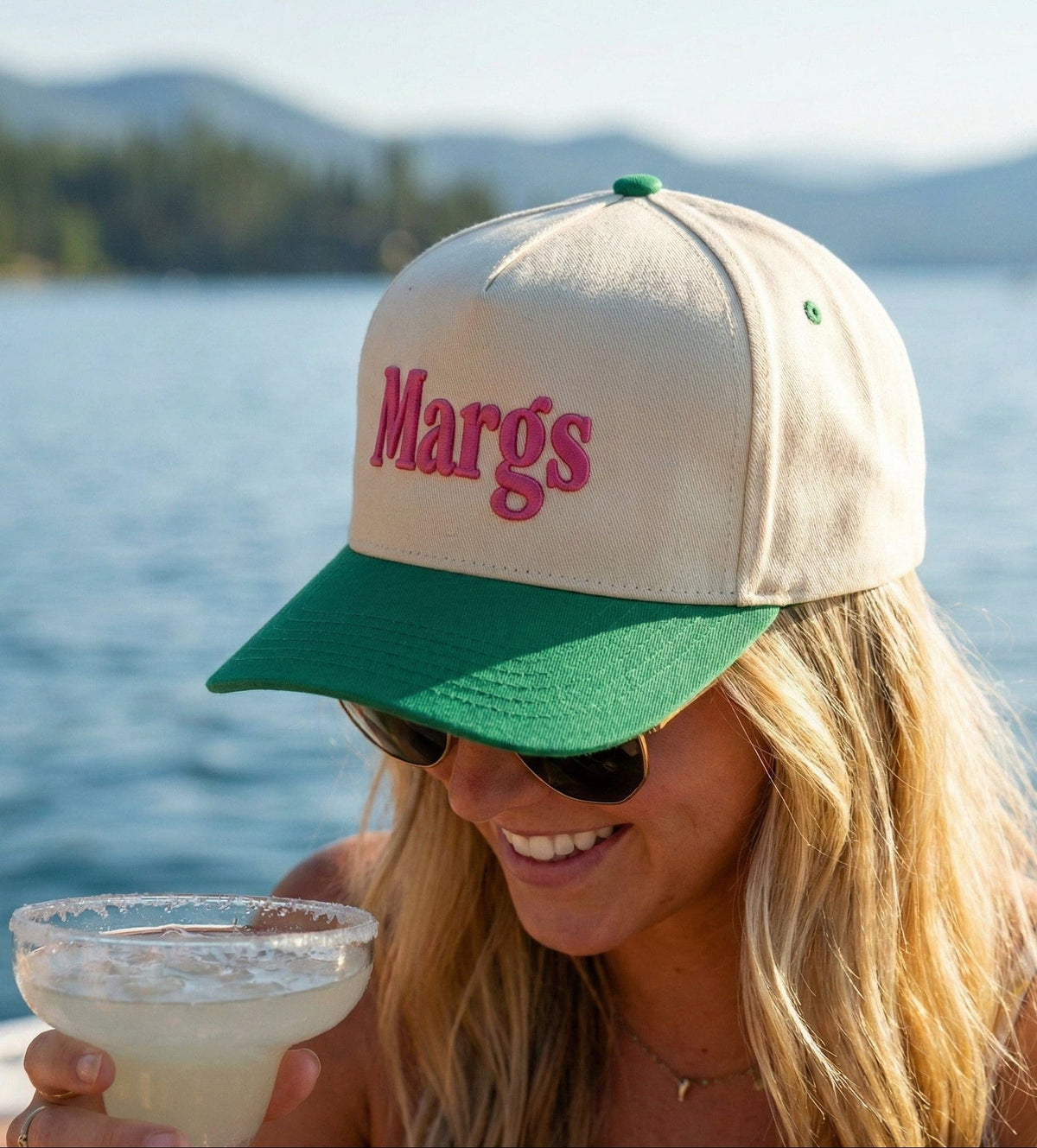 TCM0057 Margs Embroidered Trucker Hat - MiMi Wholesale