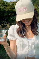 TCM0057 Margs Embroidered Trucker Hat - MiMi Wholesale