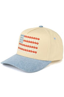 TCM0090 Daisy USA Flag Trucker Hat - MiMi Wholesale