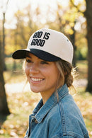 TCM0093 God is Good Trucker Hat - MiMi Wholesale