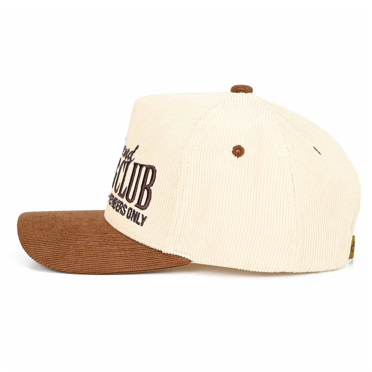 TCM0100 Weekend Hiking Club Corduroy Trucker Hat - MiMi Wholesale