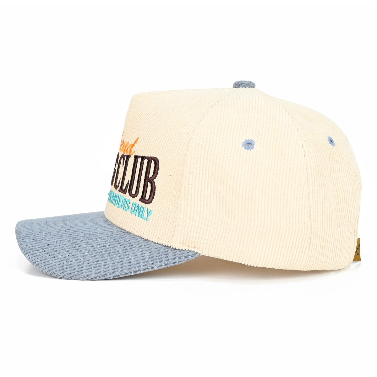 TCM0100 Weekend Hiking Club Corduroy Trucker Hat - MiMi Wholesale