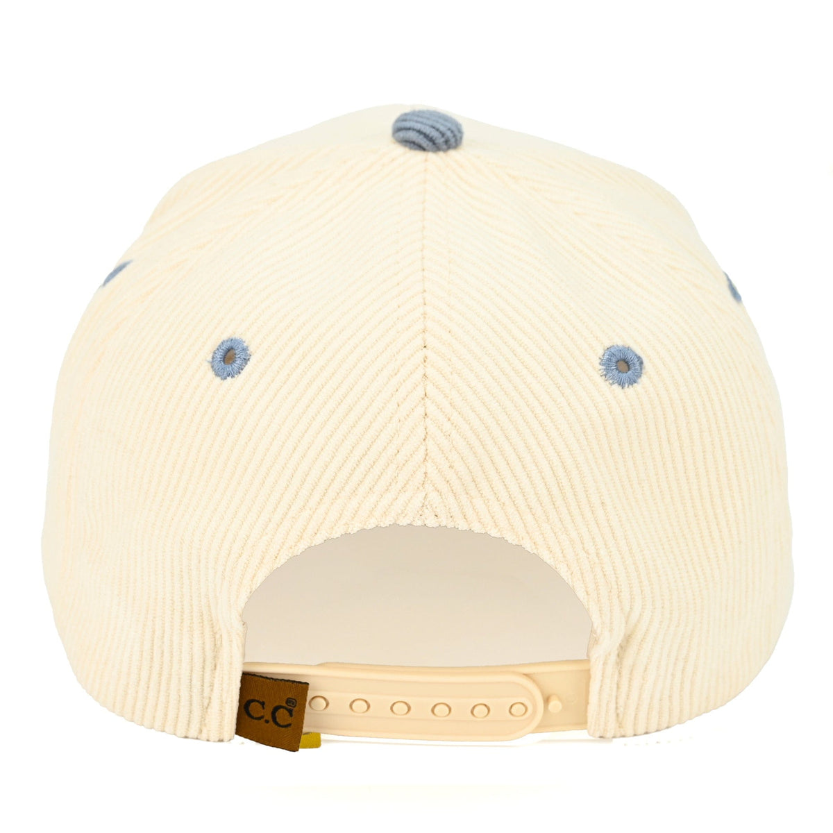TCM0104 Life Is Better On The Water Corduroy Trucker Hat - MiMi Wholesale