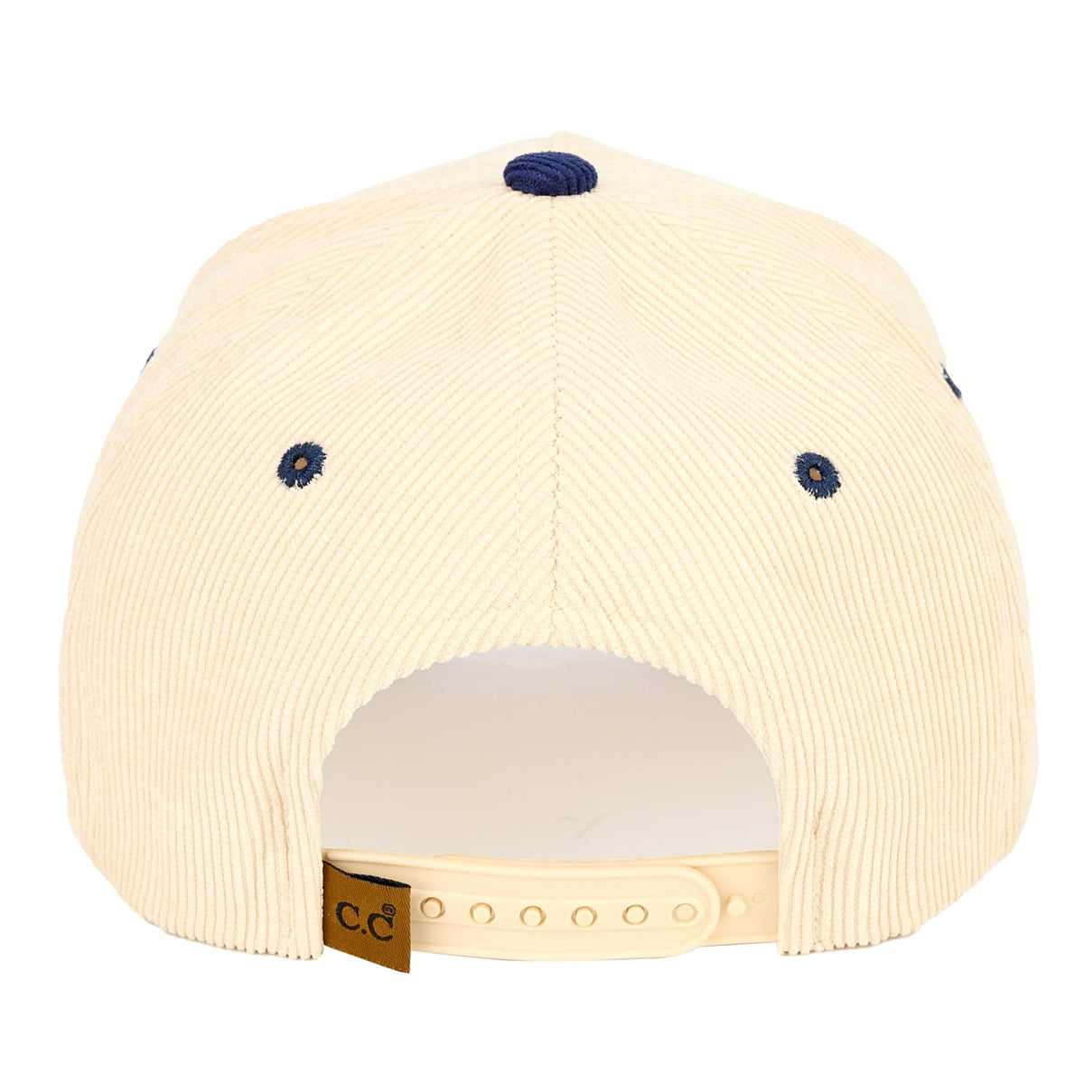 TCM0104 Life Is Better On The Water Corduroy Trucker Hat - MiMi Wholesale