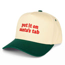 TCM0107 Put It On Santa's Tab Trucker Hat - MiMi Wholesale