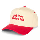 TCM0107 Put It On Santa's Tab Trucker Hat - MiMi Wholesale