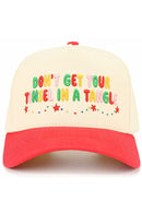 TCM0114 DON'T GET YOUR TINSEL IN A TANGLE Trucker Hat - MiMi Wholesale