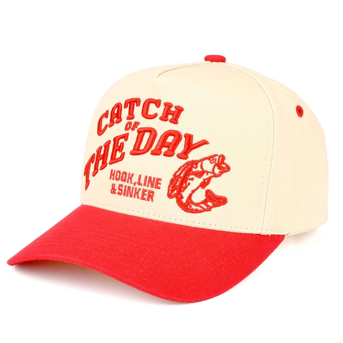 TCM0150 Catch Of The Day Trucker Hat - MiMi Wholesale