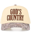 TCM0162 God's Country All Over Trucker Hat - MiMi Wholesale