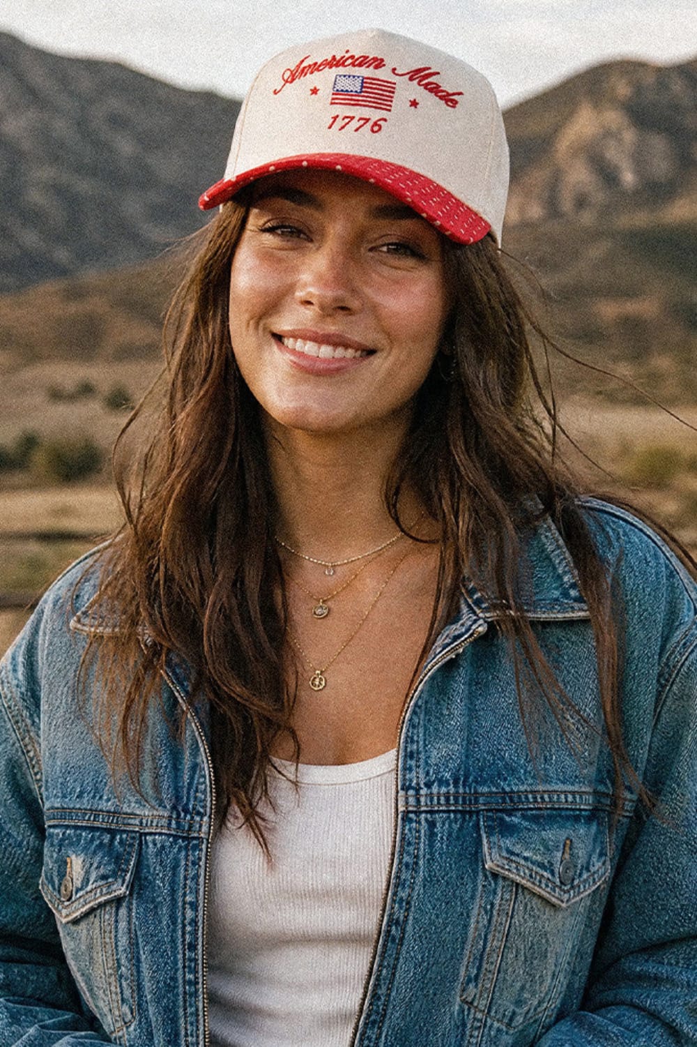TCM0208 American Made 1776 Trucker Hat - MiMi Wholesale