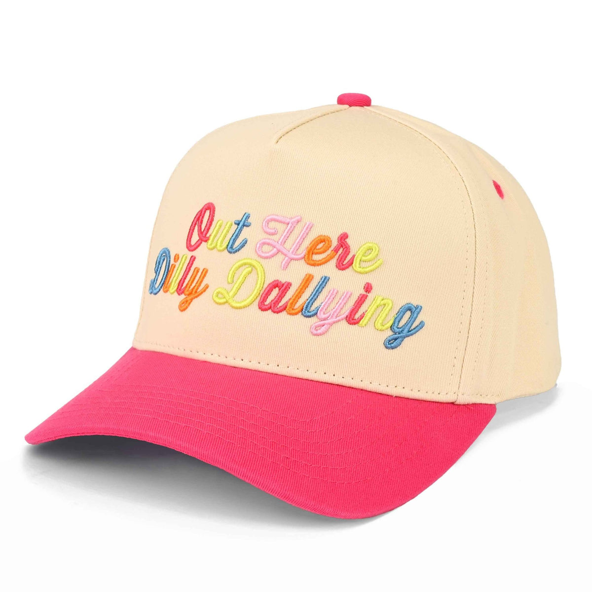 TCM0210 Out Here Dilly Dallying Trucker Hat - MiMi Wholesale