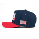 TCM0241 Two Tone USA Trucker Hat - MiMi Wholesale