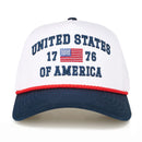 TCM0248 United States of America 1776 Trucker Hat - MiMi Wholesale