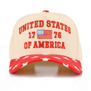 TCM0248 United States of America 1776 Trucker Hat - MiMi Wholesale