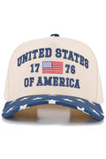 TCM0248 United States of America 1776 Trucker Hat - MiMi Wholesale