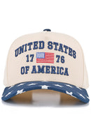 TCM0248 United States of America 1776 Trucker Hat - MiMi Wholesale