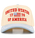TCM0248 United States of America 1776 Trucker Hat - MiMi Wholesale