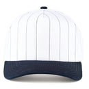 TCM1002 White Pinstripe Trucker Hat - MiMi Wholesale