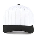 TCM1002 White Pinstripe Trucker Hat - MiMi Wholesale