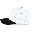 TCM1002 White Pinstripe Trucker Hat - MiMi Wholesale