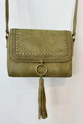 TDM0034 Studded Tassel Crossbody - MiMi Wholesale