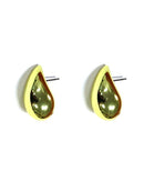 TE10046 Colored Teardrop Earrings - MiMi Wholesale