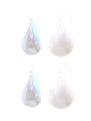 TE10421 Shiny Teardrop Earrings Set - MiMi Wholesale