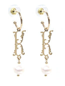 TE9518 Assorted 16 Piece Victorian Initial Dangle Earring Pack - MiMi Wholesale