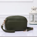 TG10281 Grace Front Pocket Double Zipper Crossbody Bag - MiMi Wholesale