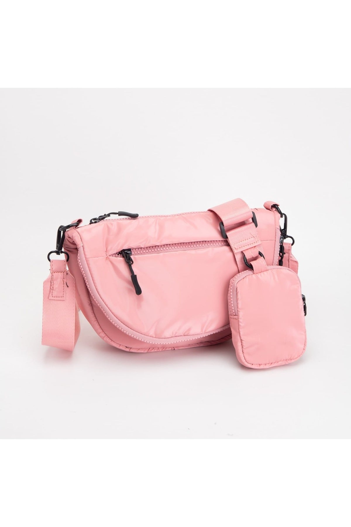 TG10546 Harper Puffer Crossbody Bag with Pouch - MiMi Wholesale