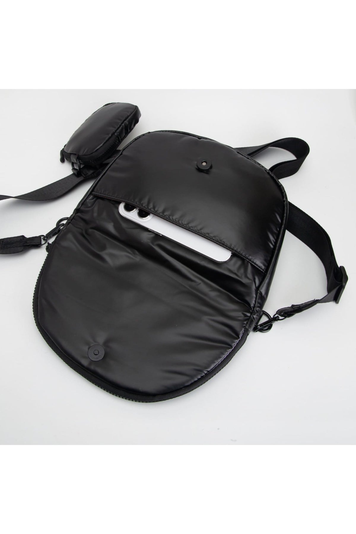 TG10546 Harper Puffer Crossbody Bag with Pouch - MiMi Wholesale