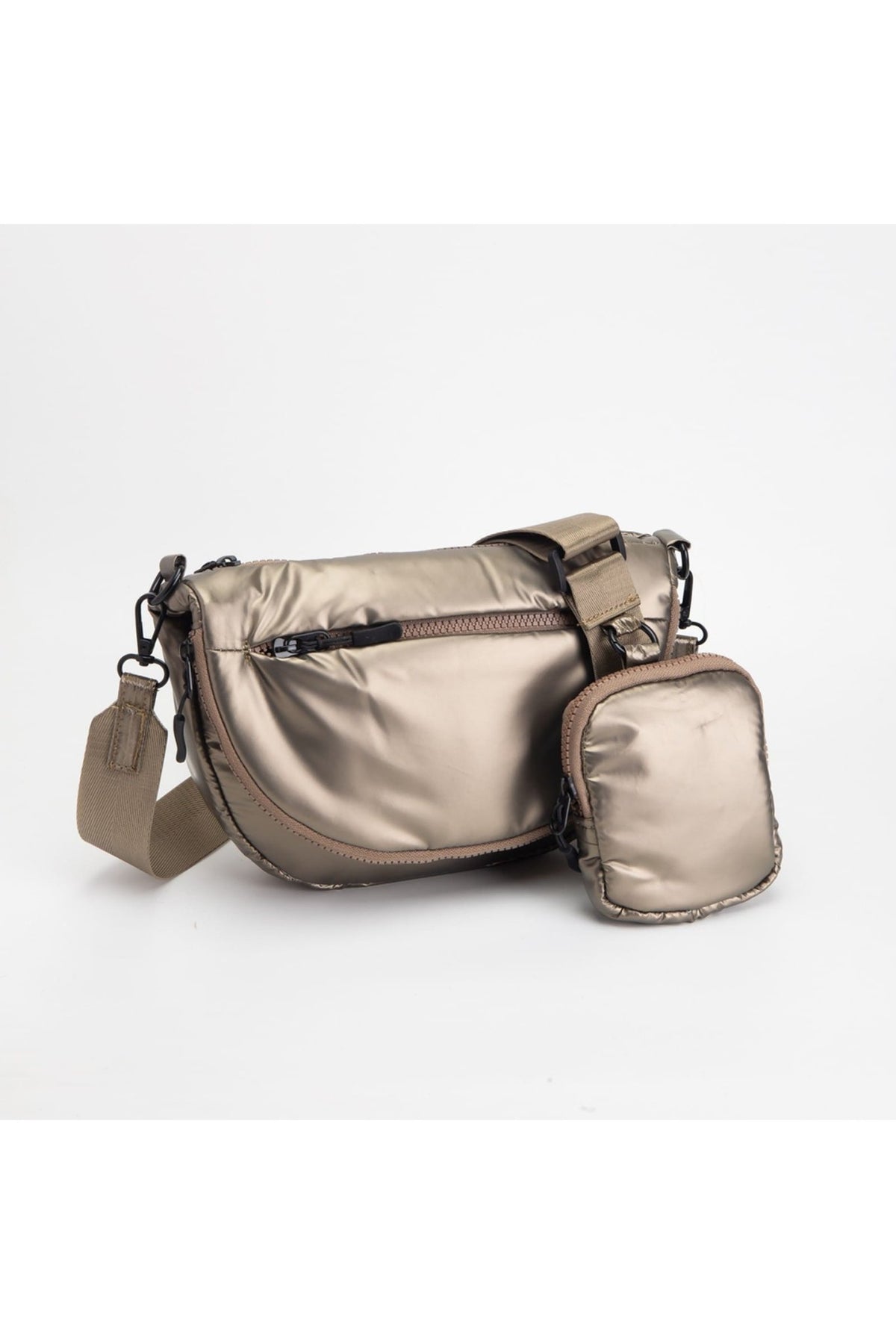 TG10546 Harper Puffer Crossbody Bag with Pouch - MiMi Wholesale