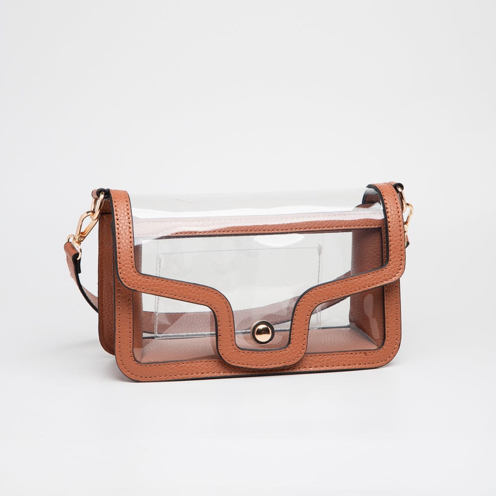 TG10551 Nina Clear/Gameday Shoulder Bag - MiMi Wholesale