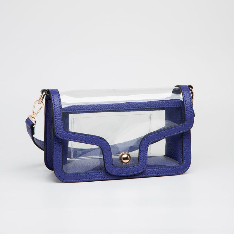 TG10551 Nina Clear/Gameday Shoulder Bag - MiMi Wholesale