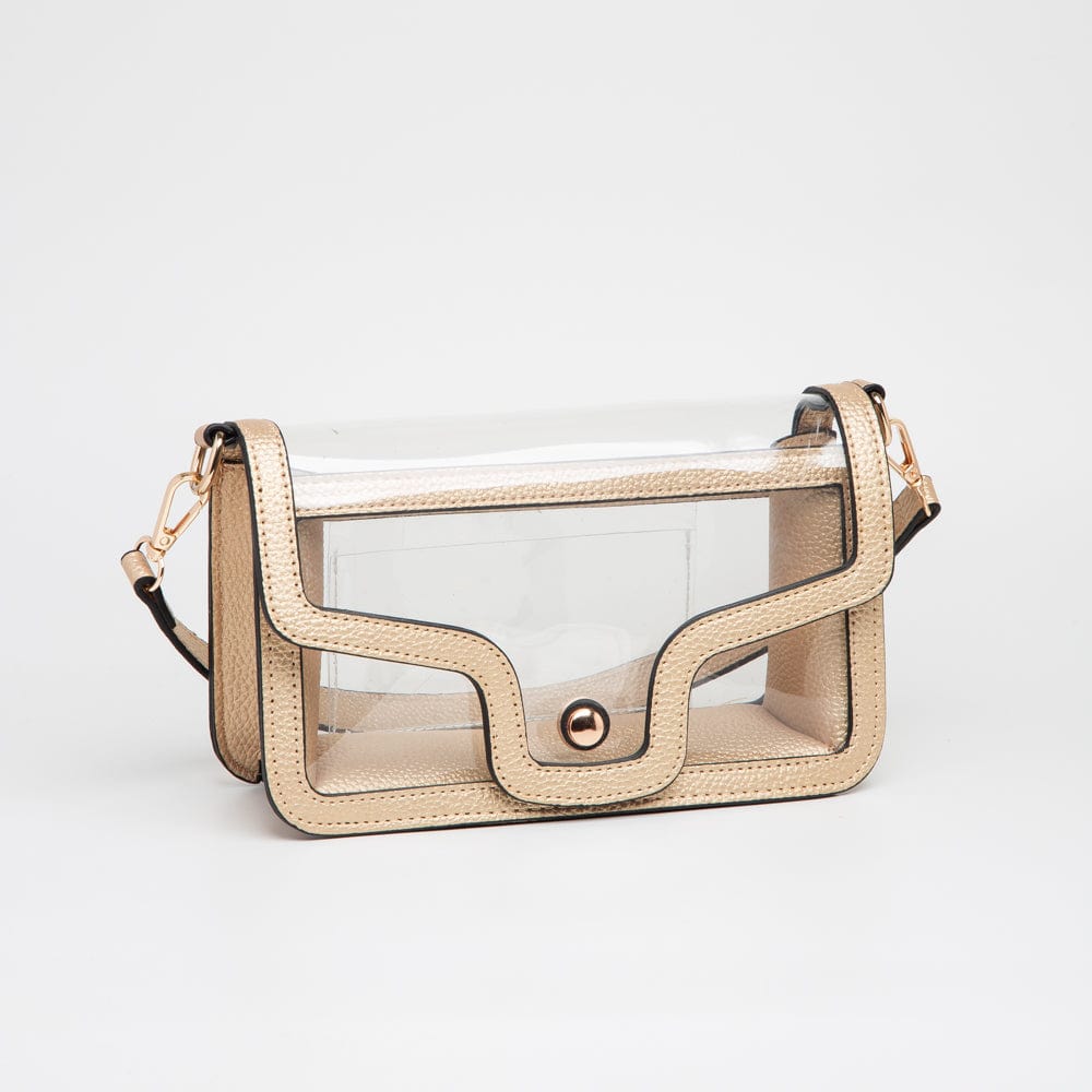 TG10551 Nina Clear/Gameday Shoulder Bag - MiMi Wholesale