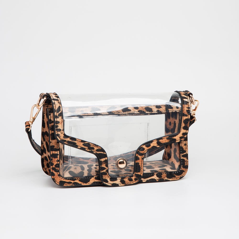TG10551 Nina Clear/Gameday Shoulder Bag - MiMi Wholesale