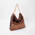 TG10557 Chrissy Puffer Quilted Hobo Tote - MiMi Wholesale