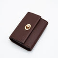 TG10569 Penny Twist Lock Pebble Wallet - MiMi Wholesale