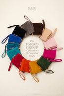 TG10573 Stacey Faux Suede 3 compartments Crossbody Bag - MiMi Wholesale