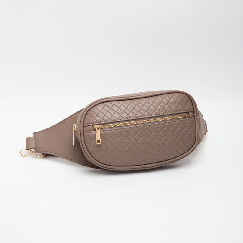 TG10600 April Quilted Leather Sling Bag/Fanny Pack - MiMi Wholesale