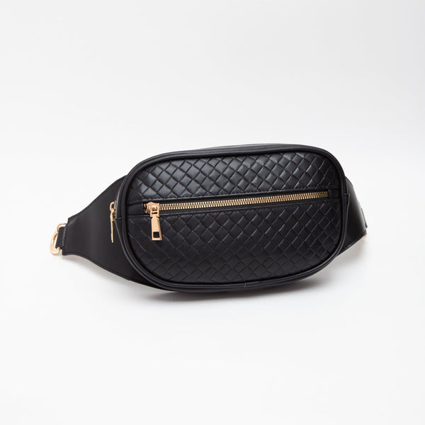 TG10600 April Quilted Leather Sling Bag/Fanny Pack - MiMi Wholesale