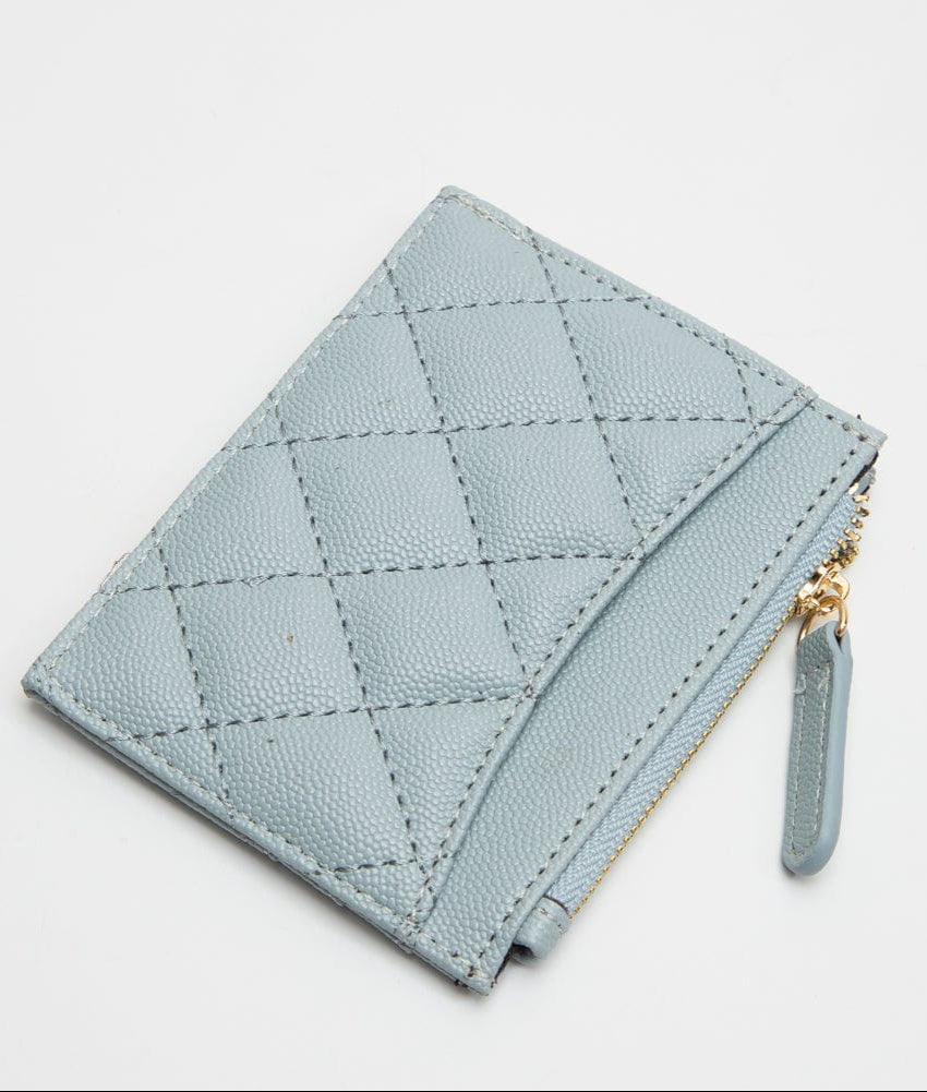 TG10607 Felecity Quilted Card Holder - MiMi Wholesale