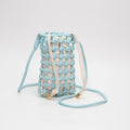 TG10626 Cara Mini Woven Drawstring Crossbody Bag - MiMi Wholesale