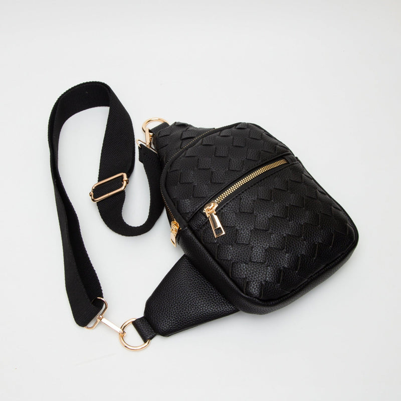 TG10635 Tallie Woven Sling Bag - MiMi Wholesale