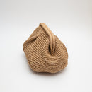 TG10636 Bila Hinge Straw Clutch Bag - MiMi Wholesale