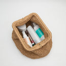 TG10636 Bila Hinge Straw Clutch Bag - MiMi Wholesale