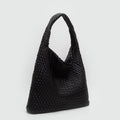 TG10640 Tiara Woven Hobo Tote Bag With Pouch - MiMi Wholesale