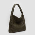 TG10640 Tiara Woven Hobo Tote Bag With Pouch - MiMi Wholesale