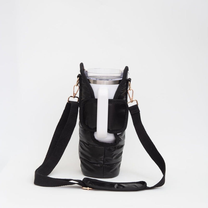 TG10645 Puffer Tumbler Holder Crossbody Bag - MiMi Wholesale