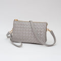 TG10647 Kate Woven Three Compartment Crossbody Wristlet Bag - MiMi Wholesale